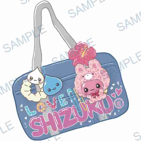bag, scrunchie, flower, bear hat, water drop Decal design B-3412