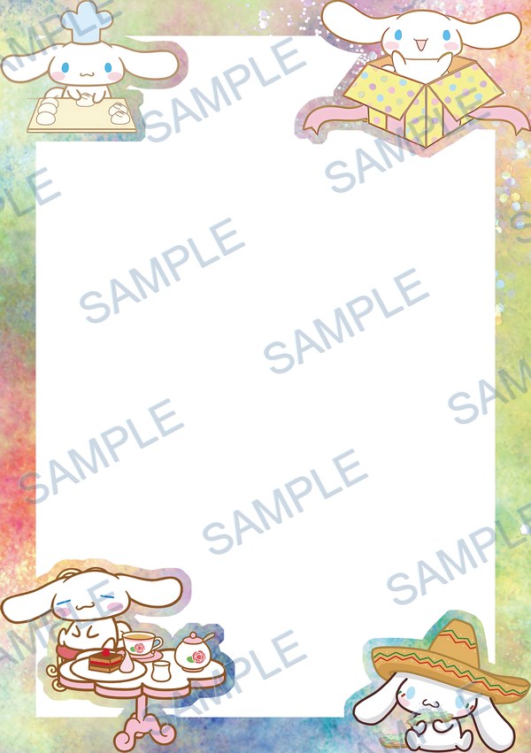 cinnamoroll, sanrio, cake, tea set, gift box Acrylic design F-270