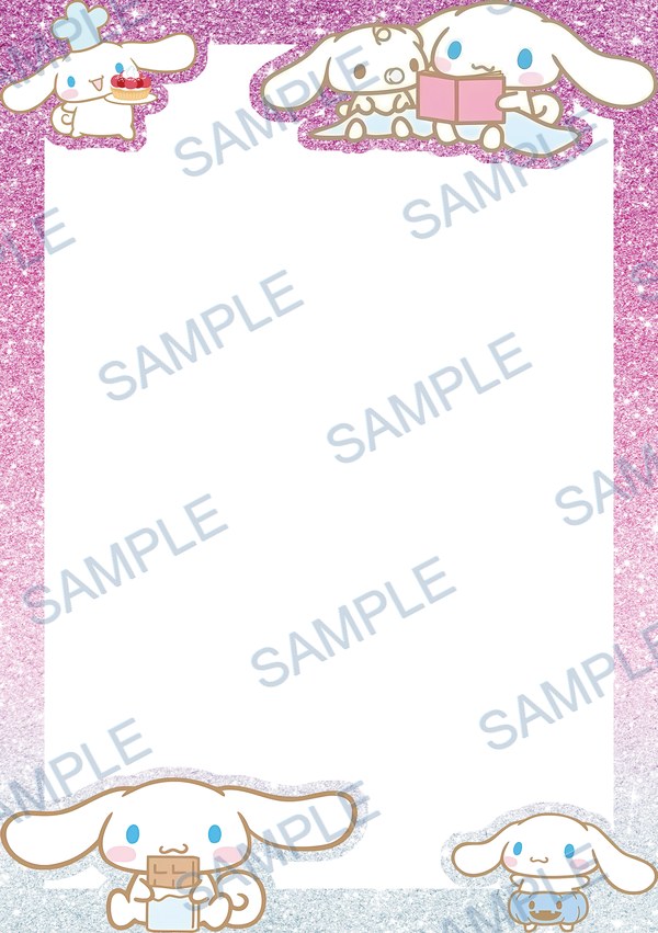 cinnamoroll, sanrio, chocolate bar, cake, gift box Acrylic design F-273