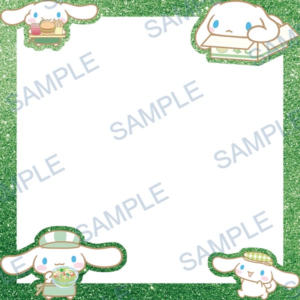 cinnamoroll, sanrio, food, burger, drink Acrylic design F-324