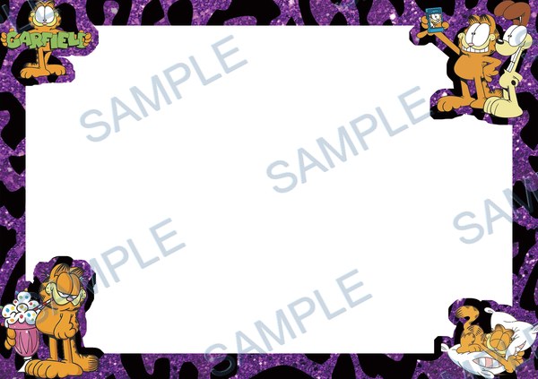 garfield, cat, dog, milkshake, pillow Acrylic design F-737