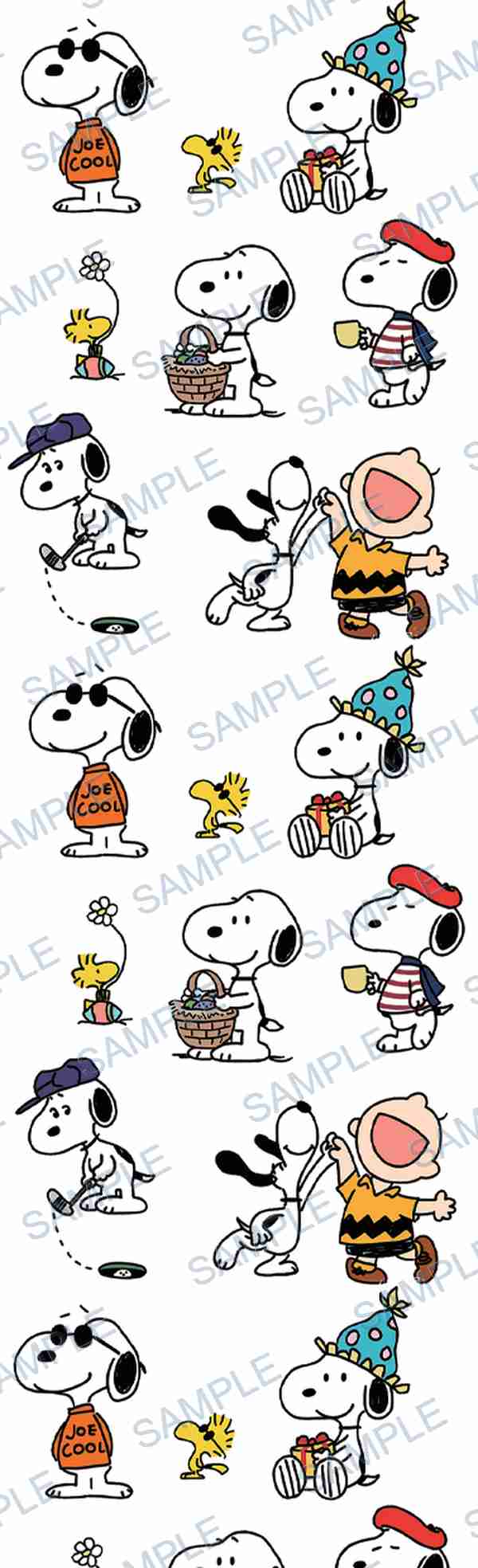 snoopy, woodstock, charlie brown, peanuts, dog Pen Wrap design P-17888