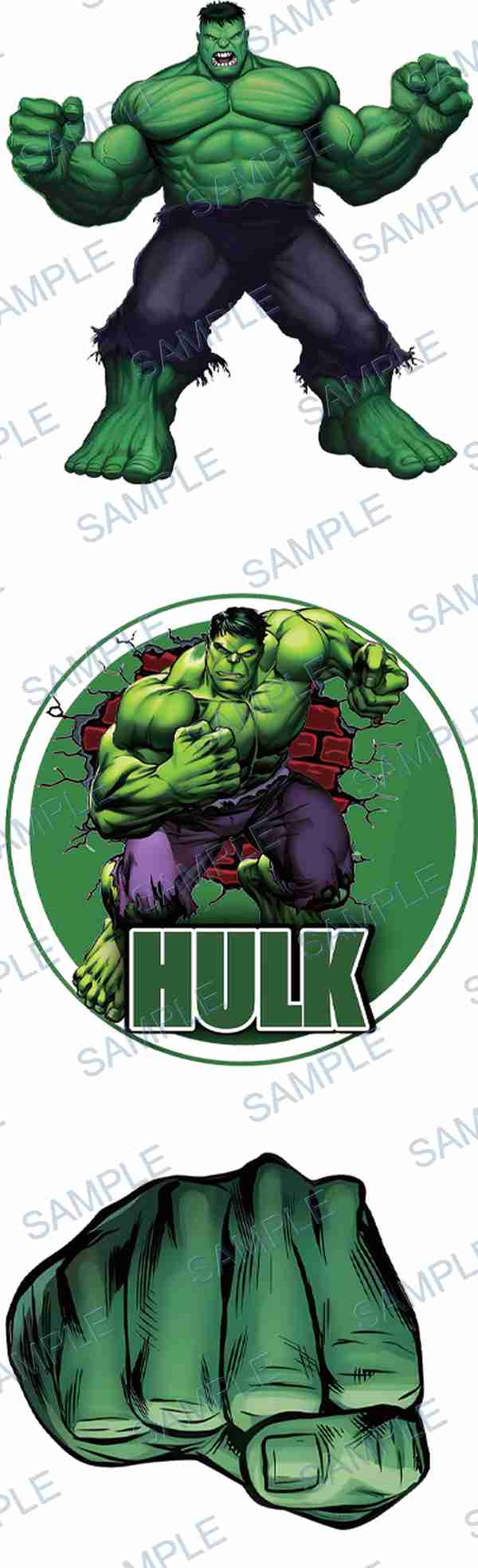 hulk, marvel, muscle man, fist, text Pen Wrap design P-18393