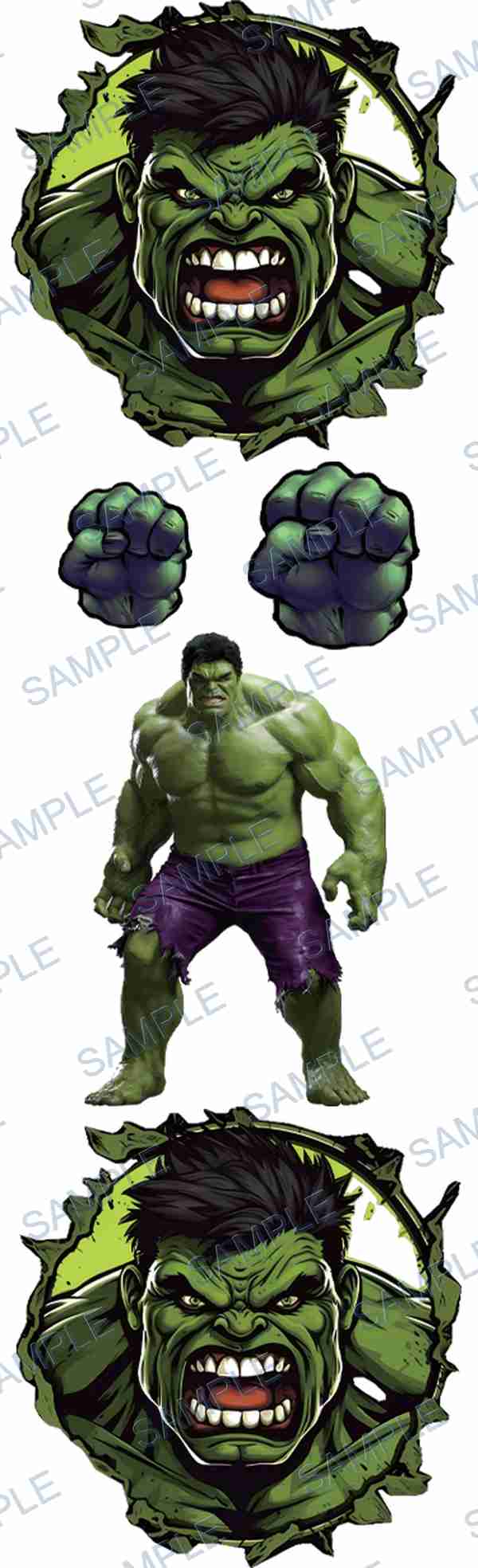 hulk, marvel, monster, fist, muscles Pen Wrap design P-18397