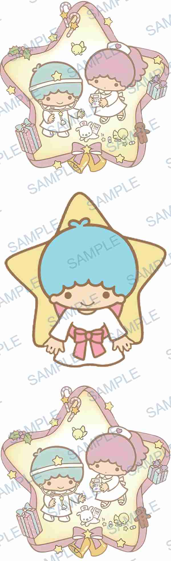 little twin stars, sanrio, star, doctor, nurse Pen Wrap design P-18487
