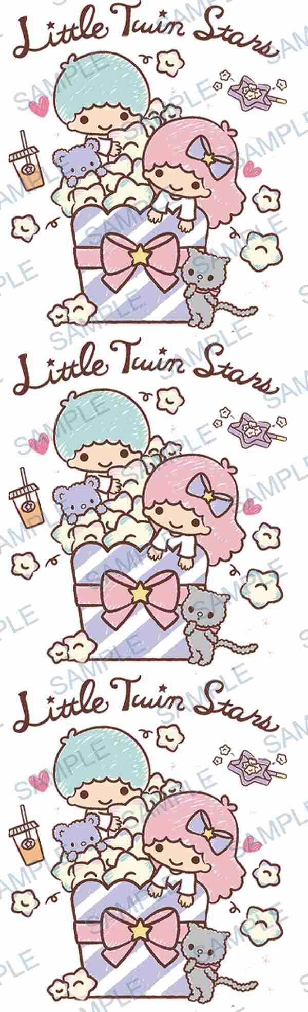 kiki, lala, sanrio, gift box, cat Pen Wrap design P-18503