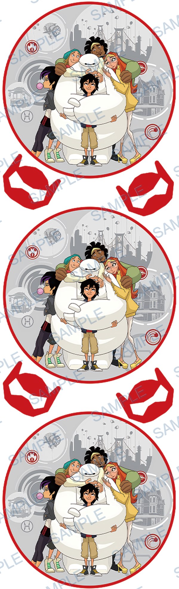 big hero 6, ベイマックス Pen Wrap design P-19056