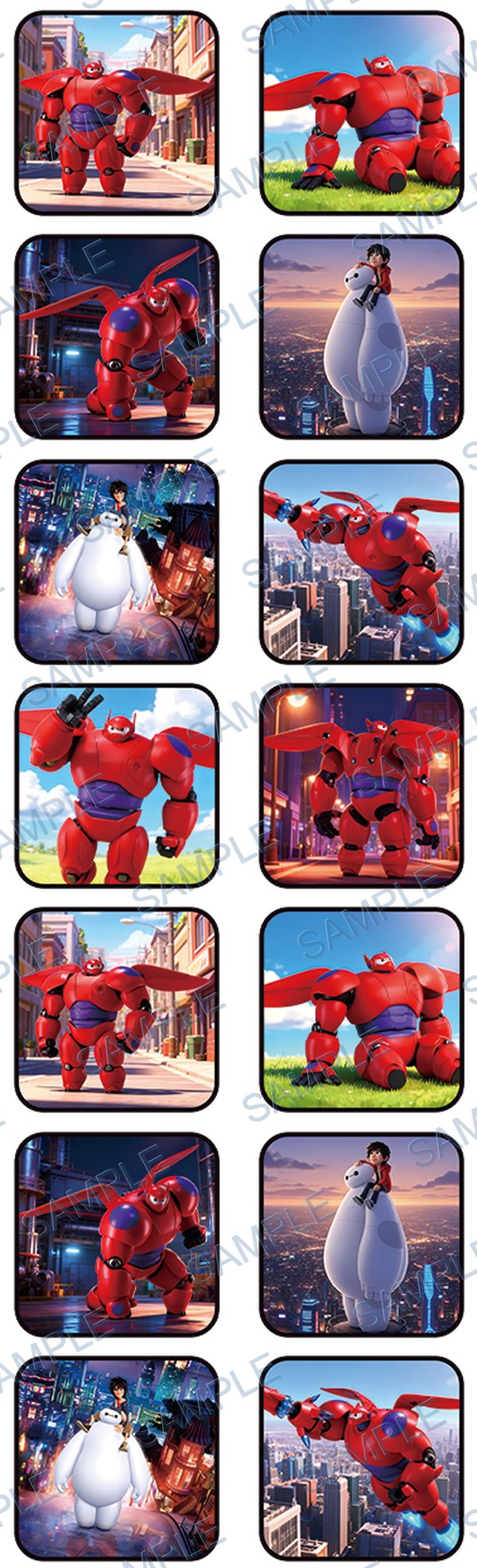 big hero 6, ベイマックス Pen Wrap design P-19057