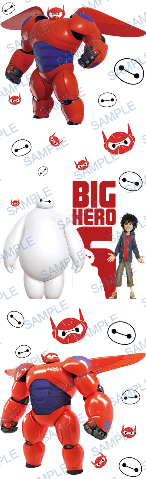 big hero 6, ベイマックス Pen Wrap design P-19058