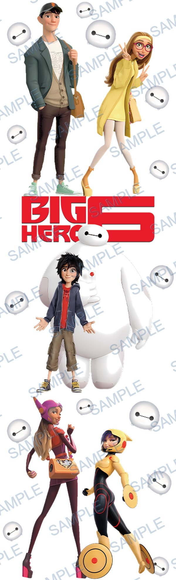 big hero 6, ベイマックス Pen Wrap design P-19059