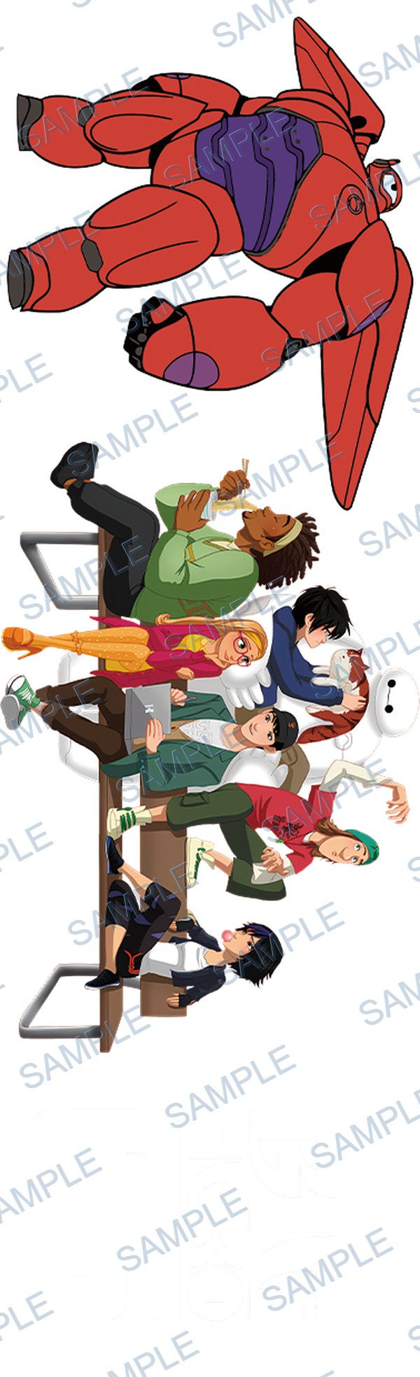 big hero 6, ベイマックス Pen Wrap design P-19060