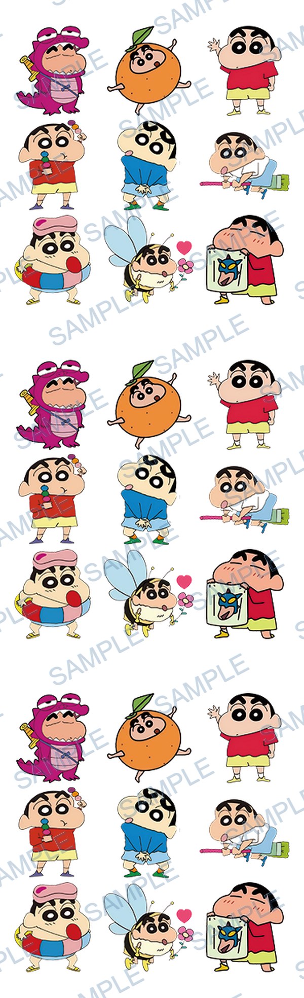 しんちゃん, 짱구는 못말려, crayon shin-chan Pen Wrap design P-19138