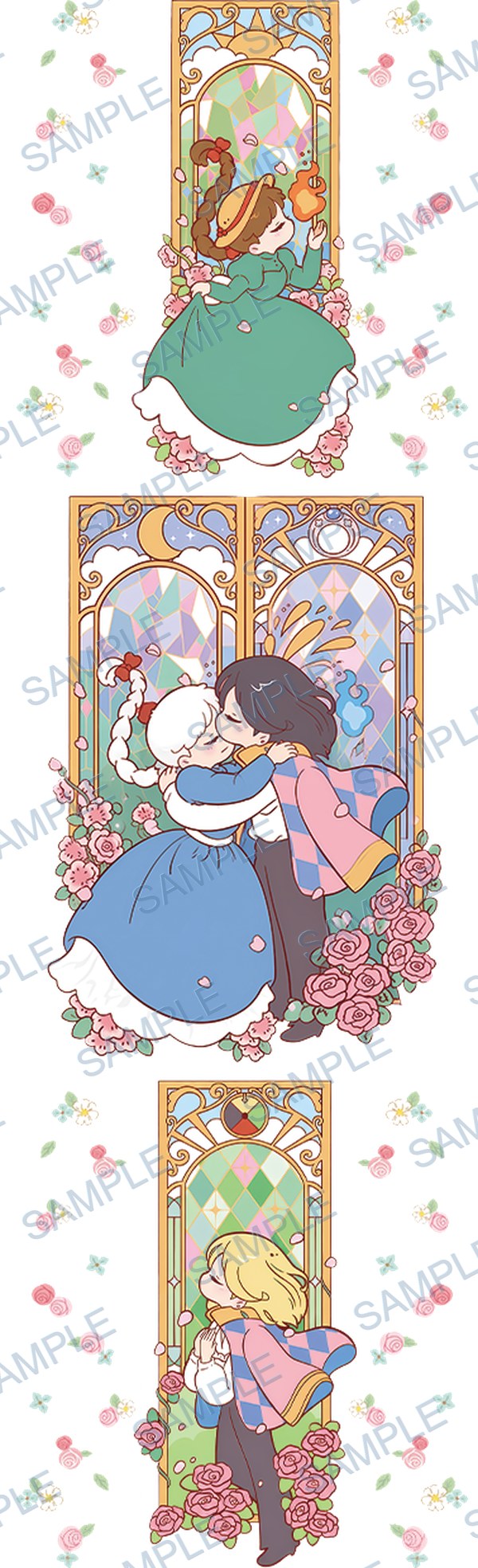 ハウルの動く城, howl's moving castle, studio ghibli Pen Wrap design P-19234