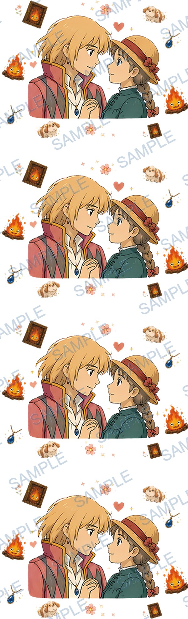 ハウルの動く城, howl's moving castle, studio ghibli Pen Wrap design P-19235