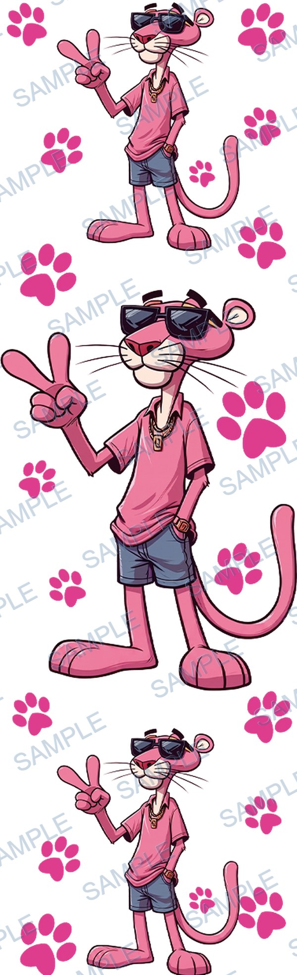 pink panther, ピンクパンサー, 핑크 팬더 Pen Wrap design P-19238