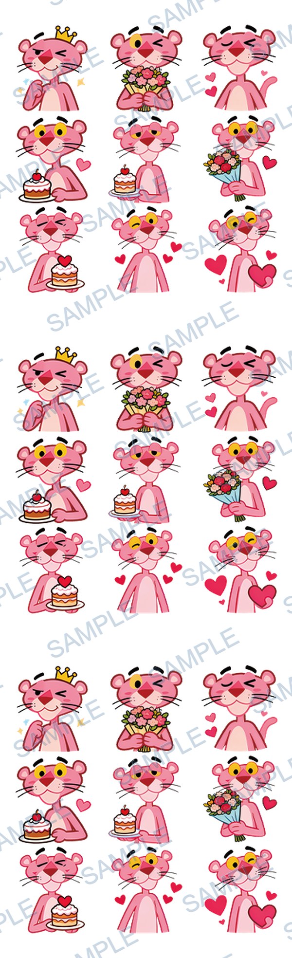 pink panther, ピンクパンサー, 핑크 팬더 Pen Wrap design P-19240