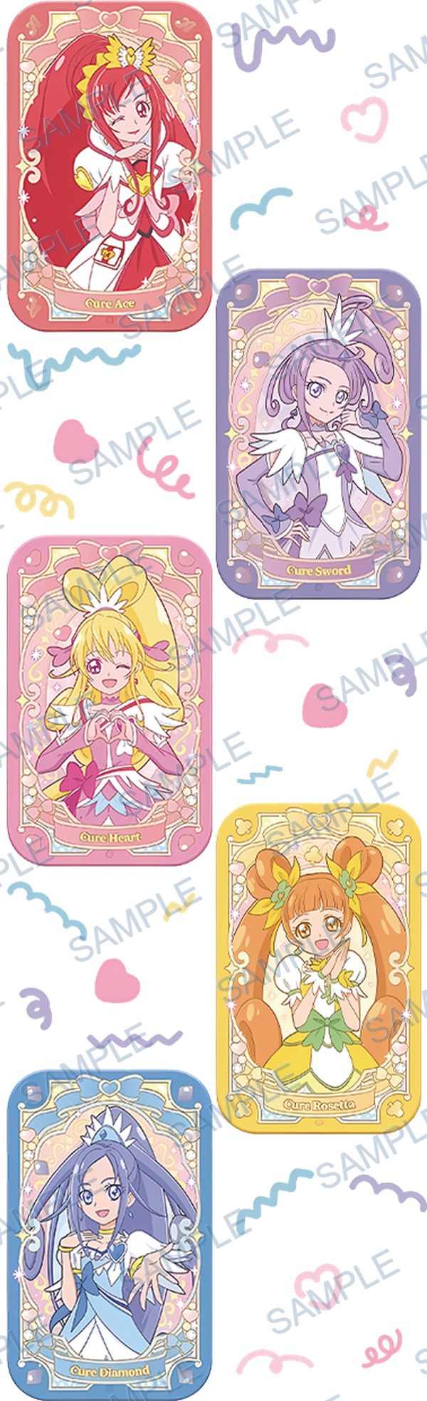 プリキュア, pretty cure Pen Wrap design P-19248