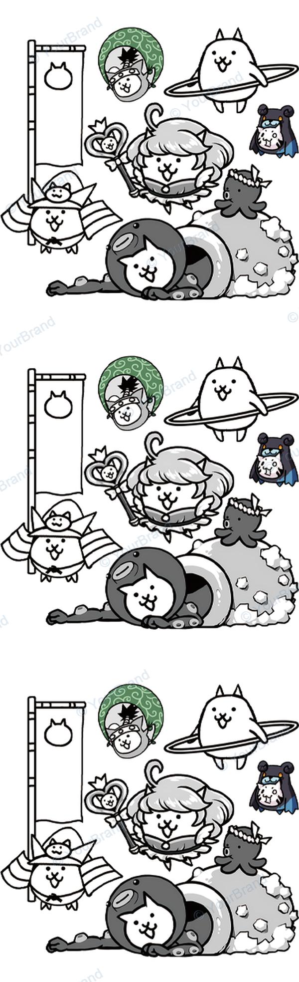 にゃんこ大戦争 Pen Wrap design P-20296