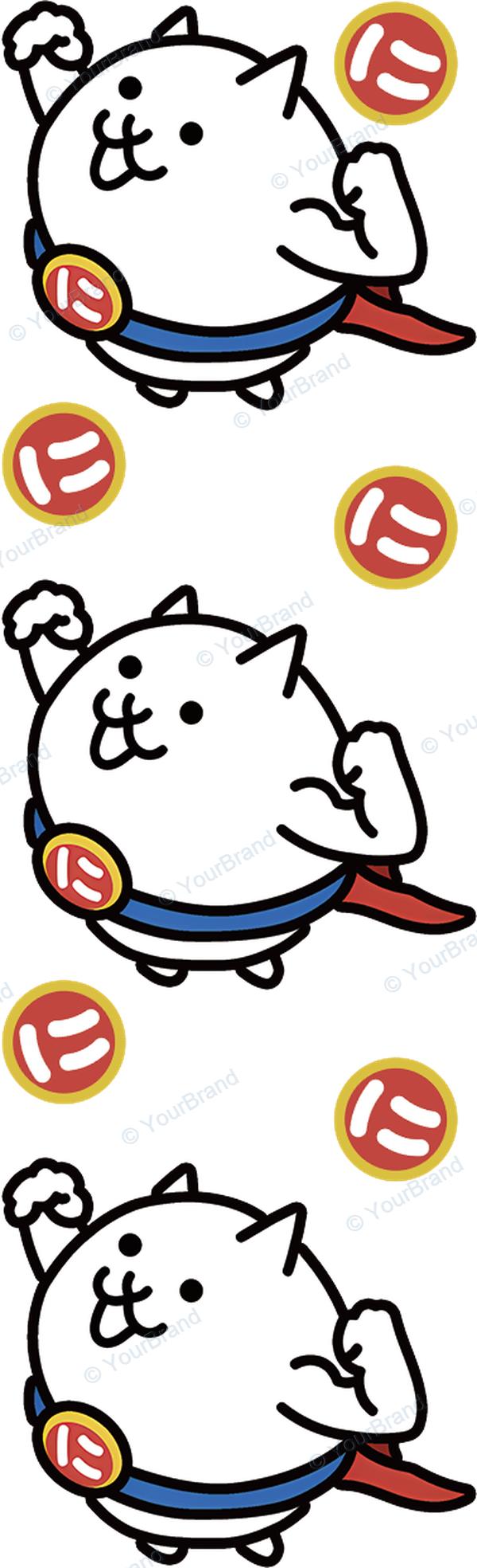 にゃんこ大戦争 Pen Wrap design P-20308