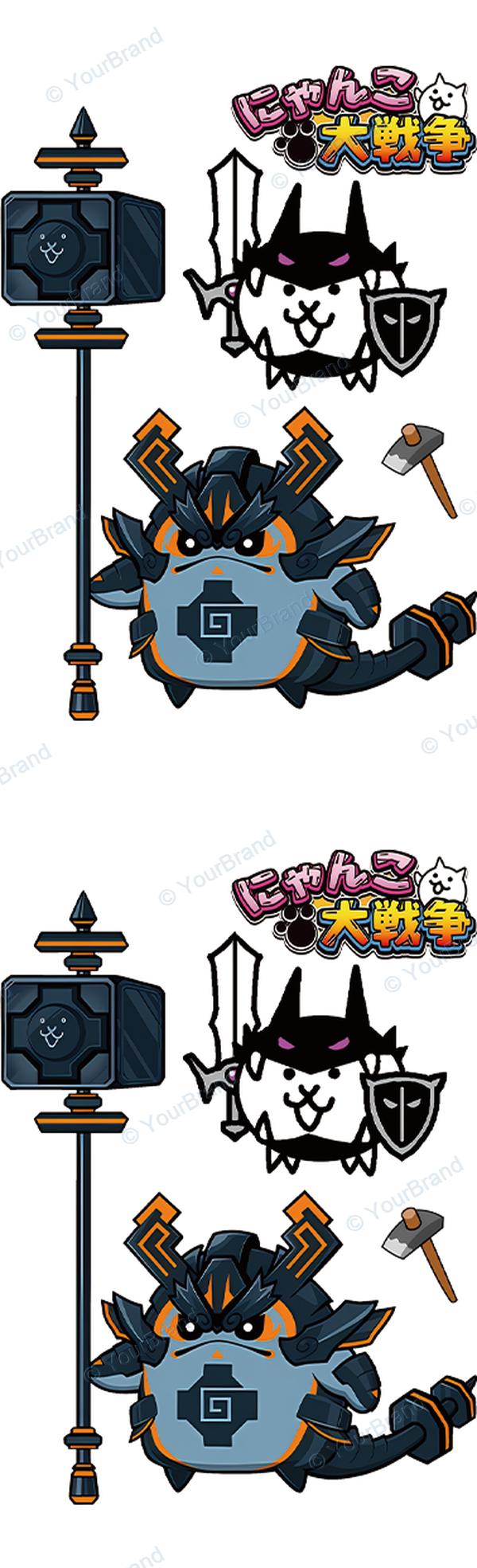 にゃんこ大戦争 Pen Wrap design P-20313