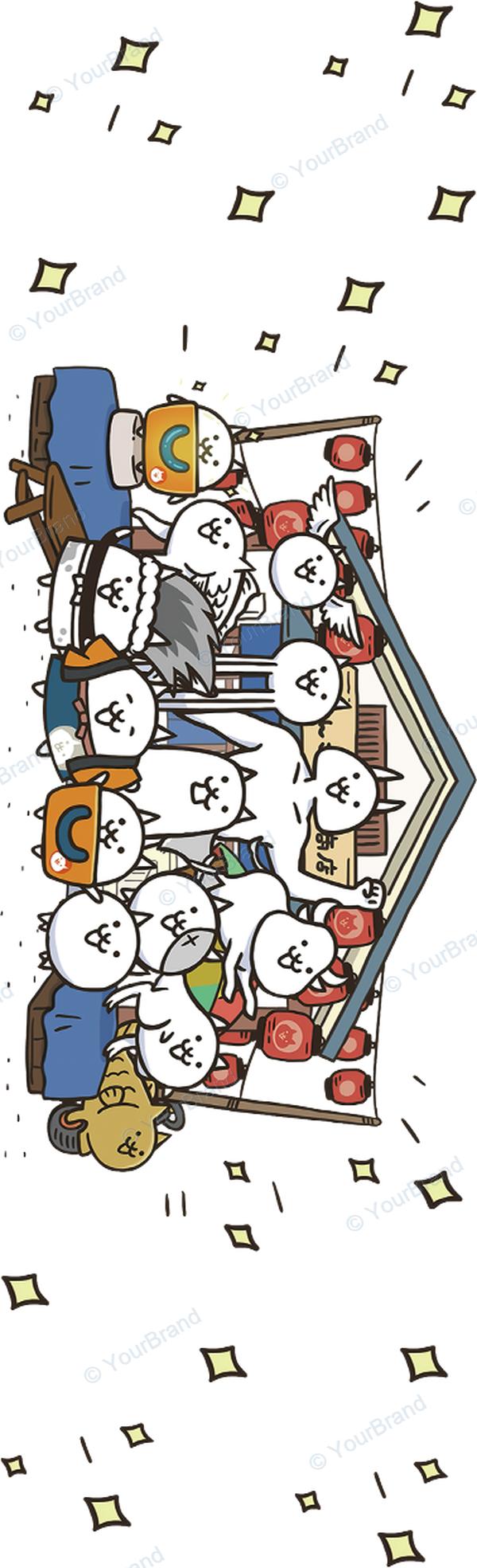にゃんこ大戦争 Pen Wrap design P-20315
