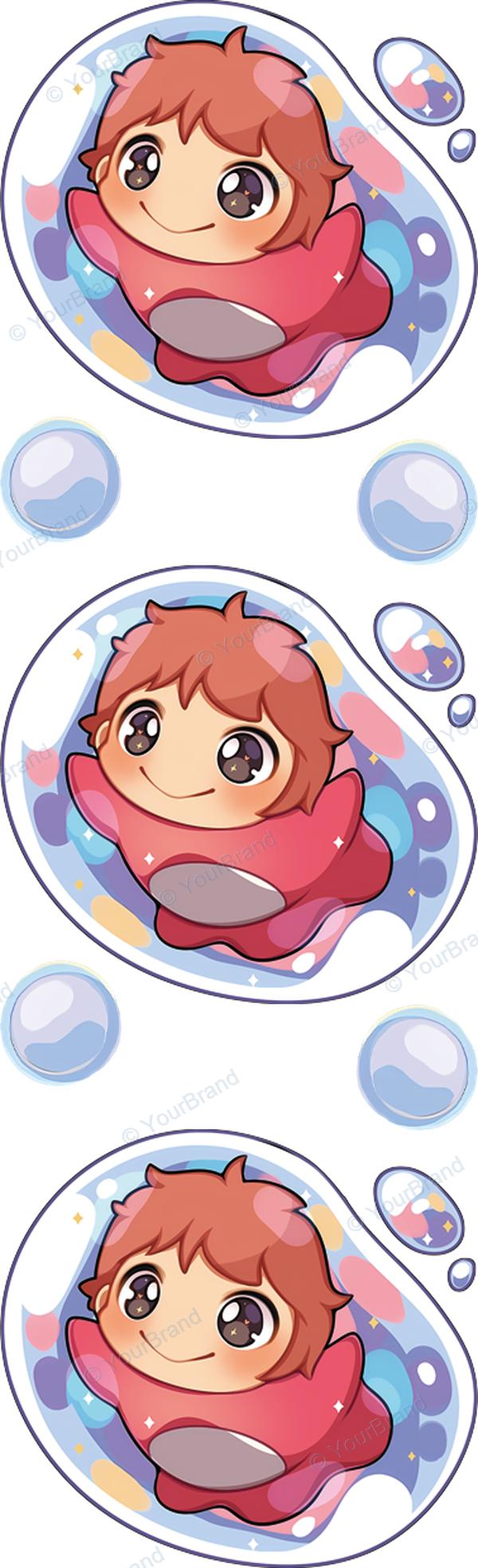 ポニョ, ponyo, studio ghibli Pen Wrap design P-20576