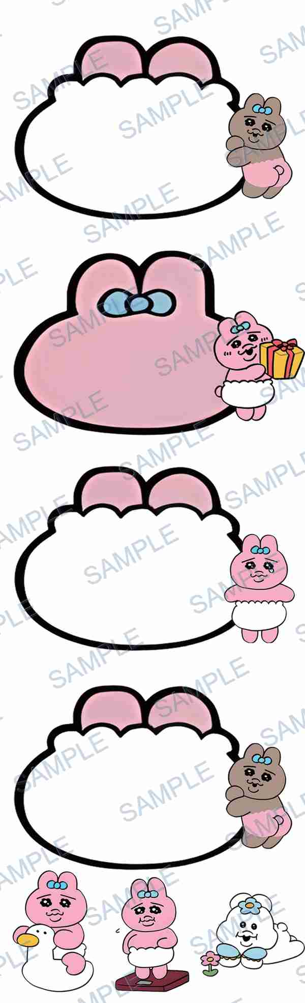 K-Culture and Kawaii Stationery Gift Sets for Custom Orders