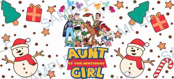 buzz lightyear, woody, bo peep, jessie, slinky dog Cup Wrap design W-14806