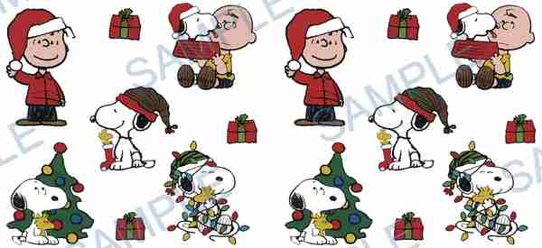 charlie brown, snoopy, woodstock, peanuts, christmas tree Cup Wrap design W-15195