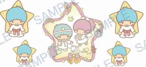 kiki, lala, sanrio, star, nurse Cup Wrap design W-15812