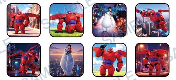 big hero 6, ベイマックス Cup Wrap design W-16392