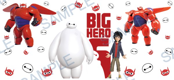 big hero 6, ベイマックス Cup Wrap design W-16393