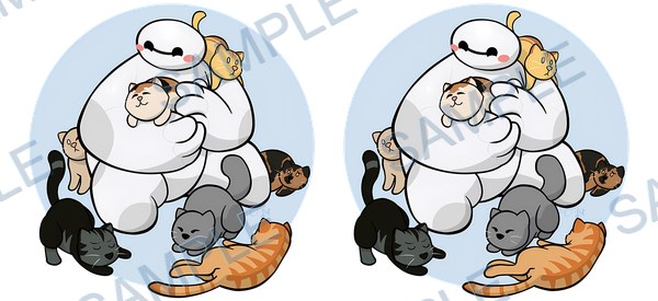 big hero 6, ベイマックス Cup Wrap design W-16397