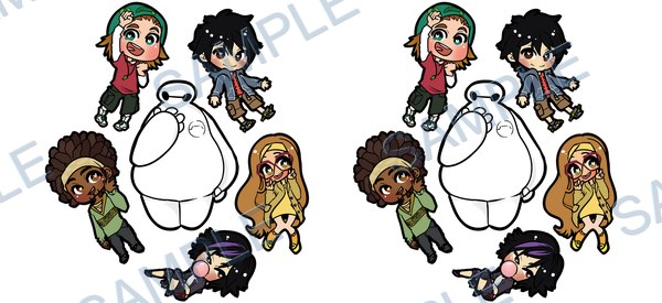 big hero 6, ベイマックス Cup Wrap design W-16398