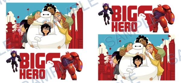 big hero 6, ベイマックス Cup Wrap design W-16401