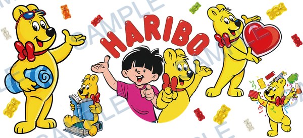 haribō, ハリボー Cup Wrap design W-16405