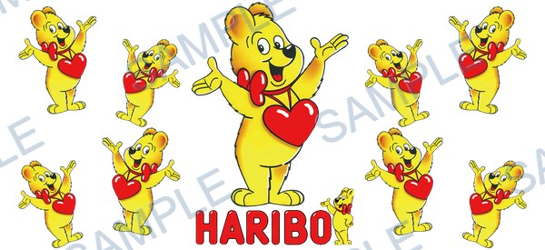 haribō, ハリボー Cup Wrap design W-16406