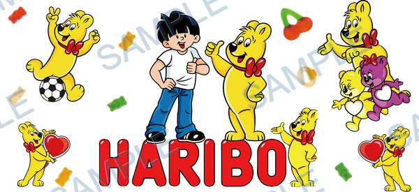haribō, ハリボー Cup Wrap design W-16414