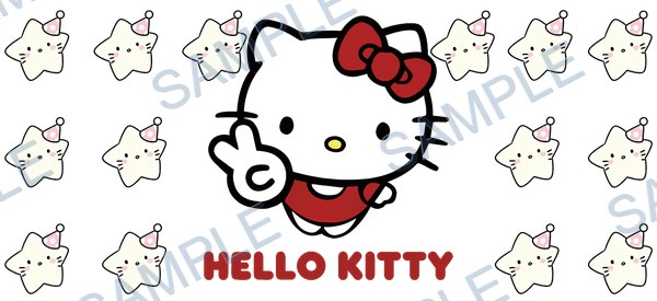 hello kitty, sanrio Cup Wrap design W-16460