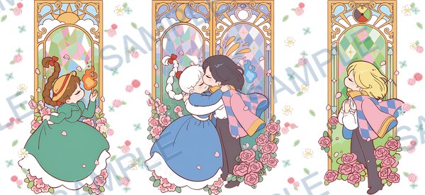 ハウルの動く城, howl's moving castle, studio ghibli Cup Wrap design W-16557