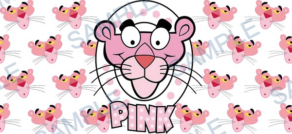 pink panther, ピンクパンサー, 핑크 팬더 Cup Wrap design W-16562