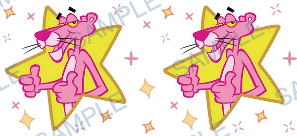 pink panther, ピンクパンサー, 핑크 팬더 Cup Wrap design W-16564