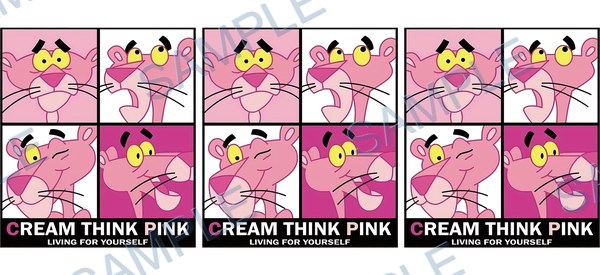 pink panther, ピンクパンサー, 핑크 팬더 Cup Wrap design W-16566