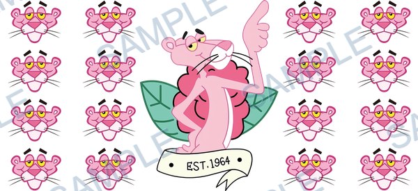 pink panther, ピンクパンサー, 핑크 팬더 Cup Wrap design W-16569