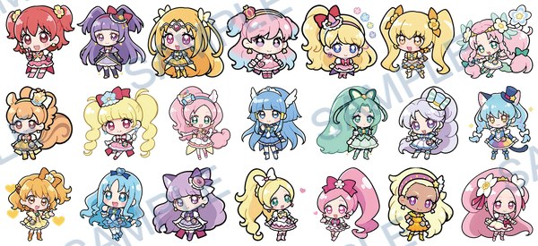 プリキュア, pretty cure Cup Wrap design W-16575