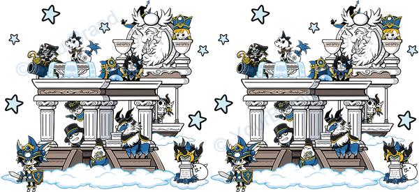 にゃんこ大戦争 Cup Wrap design W-17609