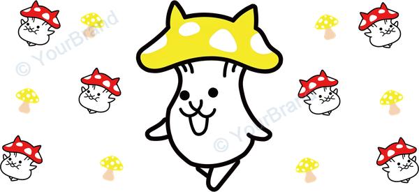 にゃんこ大戦争 Cup Wrap design W-17621