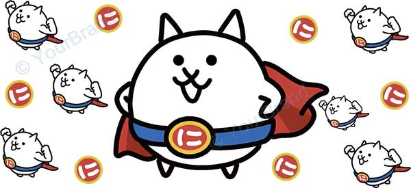 にゃんこ大戦争 Cup Wrap design W-17625