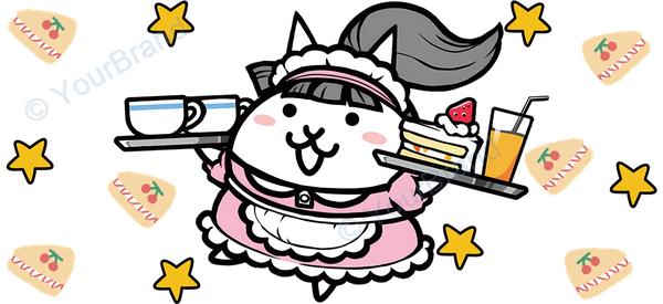 にゃんこ大戦争 Cup Wrap design W-17626