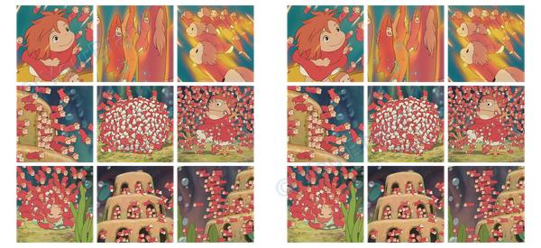 ポニョ, ponyo, studio ghibli Cup Wrap design W-17886